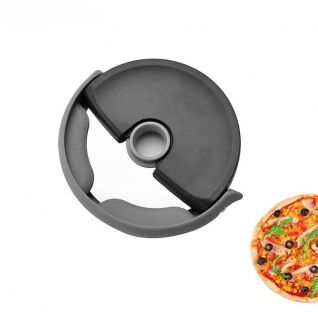 Rubber and plastic strip pizza cutter