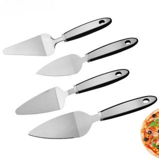 4-piece triangular cheese spatula set