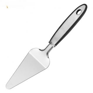 Stainless steel triangle pizza shovel