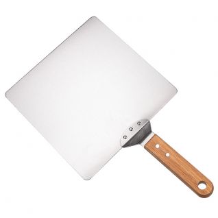 Wooden handle square transfer shovel