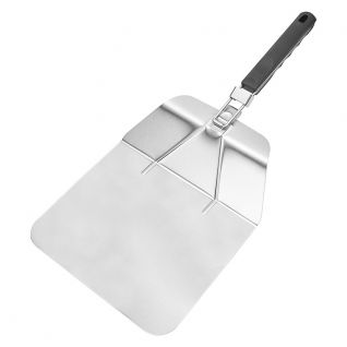 Stainless steel folding pizza spatula