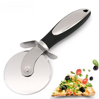 Stainless steel pizza knife