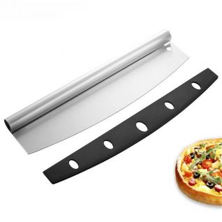 Stainless steel pizza cutter