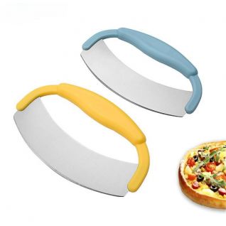 Stainless steel pizza cutter